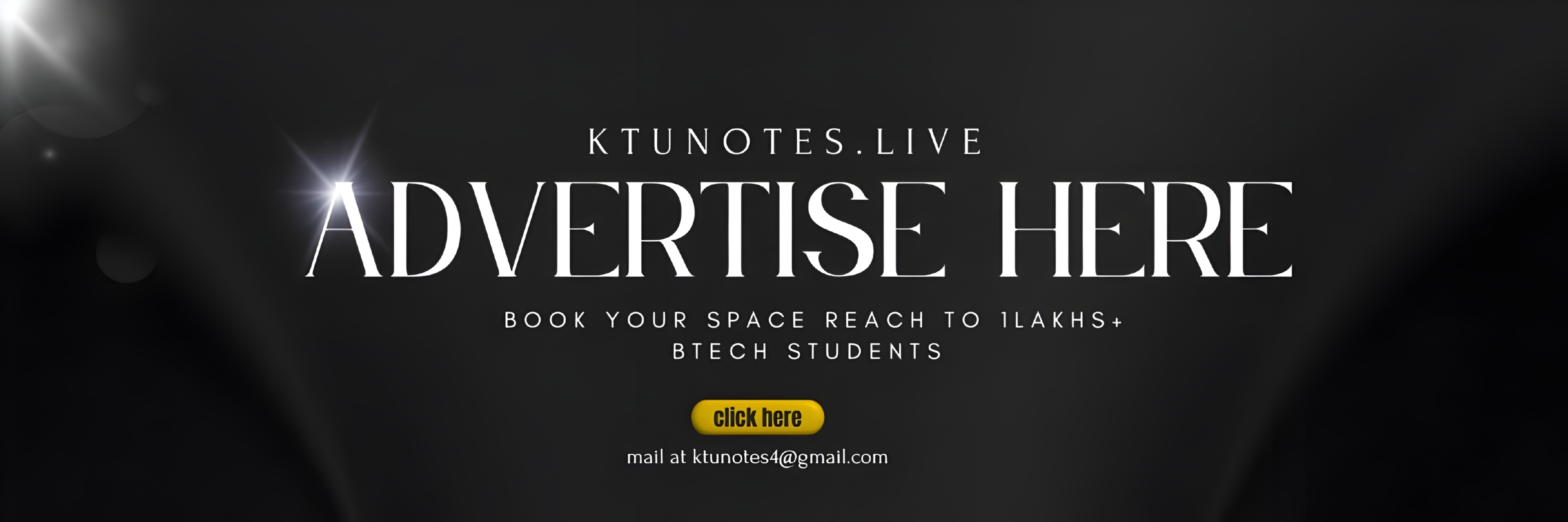 KTU Notes Advertise